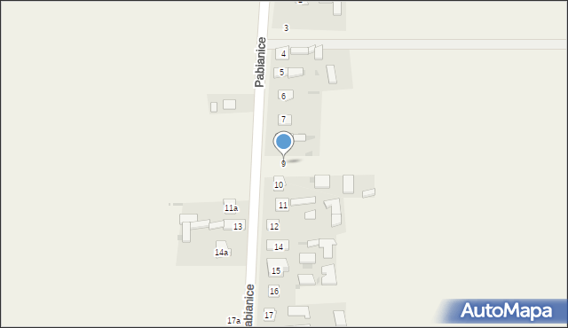 Pabianice, Pabianice, 9, mapa Pabianic
