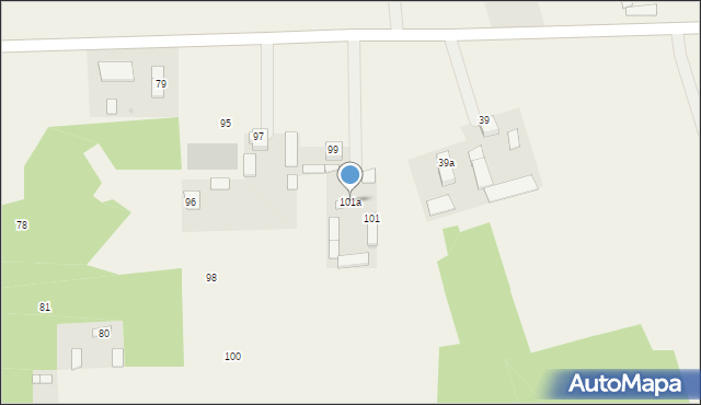 Pacew, Pacew, 101a, mapa Pacew