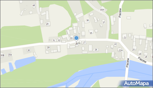 Pacew, Pacew, 28, mapa Pacew