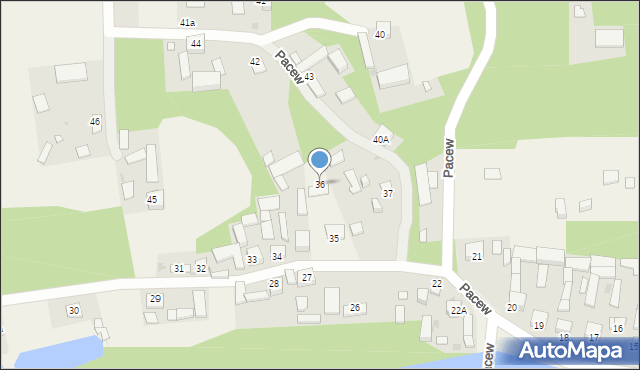 Pacew, Pacew, 36, mapa Pacew