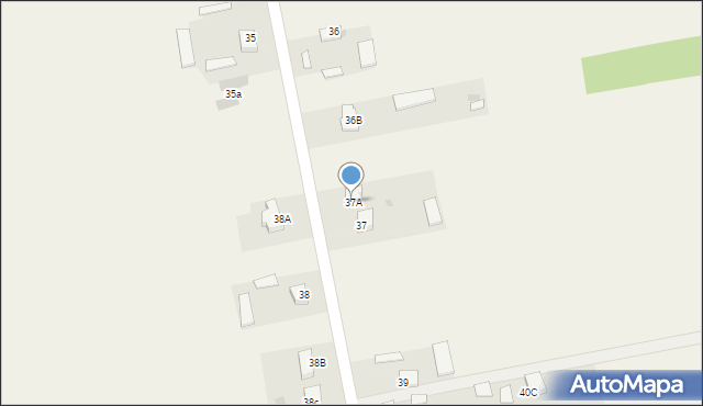 Pachnowola, Pachnowola, 37A, mapa Pachnowola