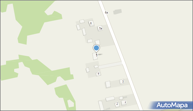 Pachnowola, Pachnowola, 5, mapa Pachnowola