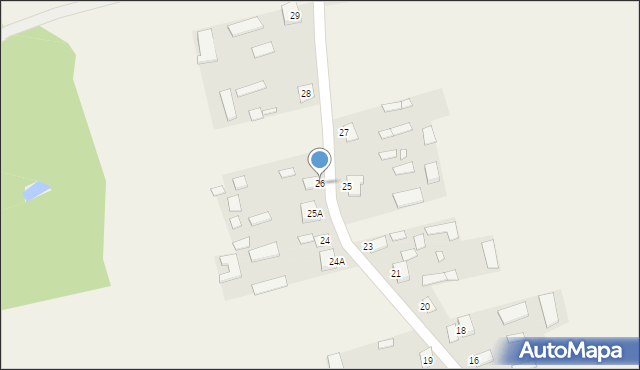 Pachole, Pachole, 26, mapa Pachole