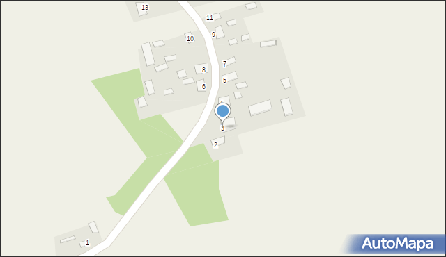 Pachole, Pachole, 3, mapa Pachole