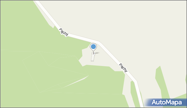 Pąchy, Pąchy, 7, mapa Pąchy