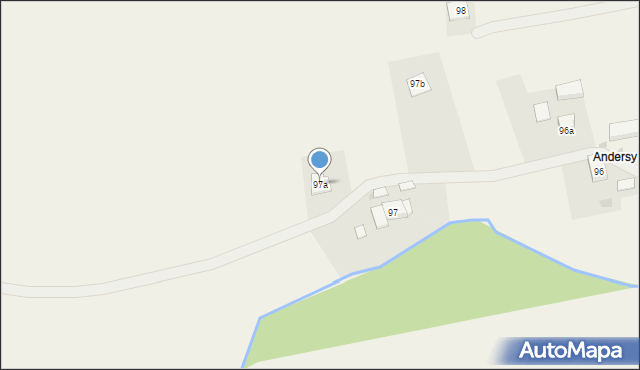 Pączewo, Pączewo, 97a, mapa Pączewo