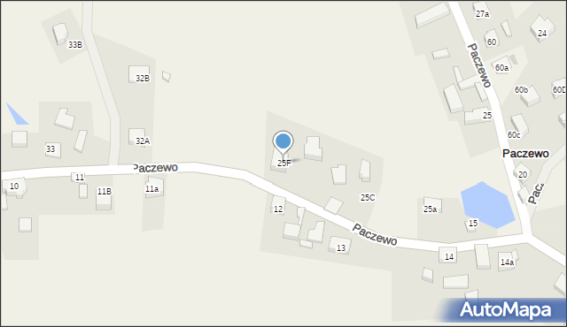 Paczewo, Paczewo, 25F, mapa Paczewo