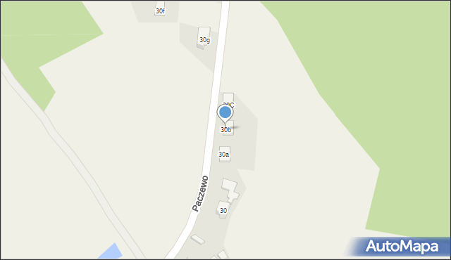 Paczewo, Paczewo, 30b, mapa Paczewo