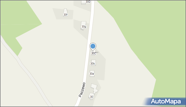 Paczewo, Paczewo, 30C, mapa Paczewo