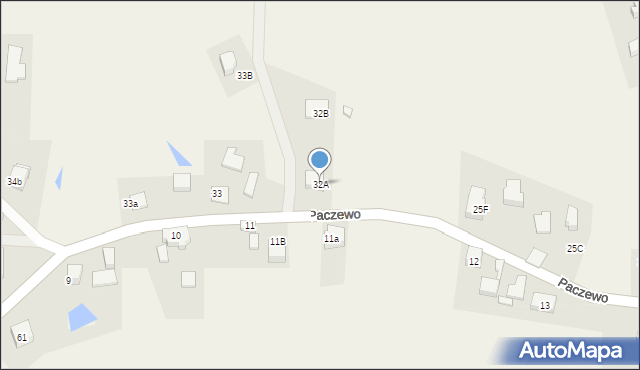 Paczewo, Paczewo, 32A, mapa Paczewo