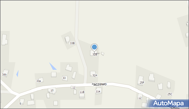 Paczewo, Paczewo, 32B, mapa Paczewo