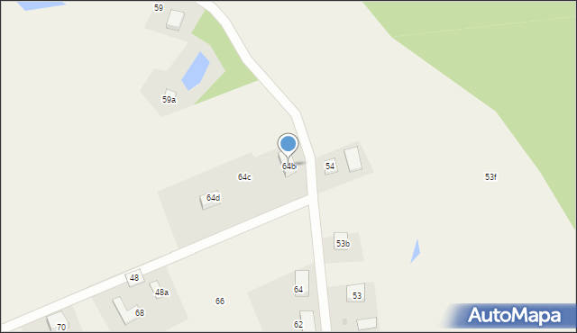Paczewo, Paczewo, 64b, mapa Paczewo