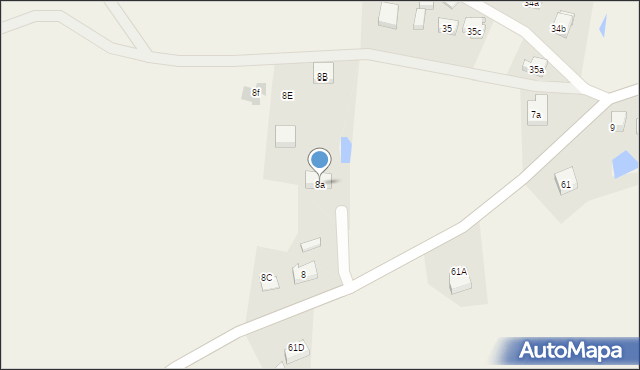 Paczewo, Paczewo, 8a, mapa Paczewo