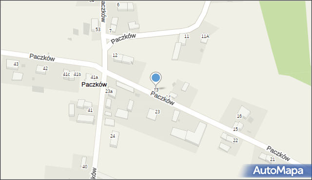 Paczków, Paczków, 13, mapa Paczków