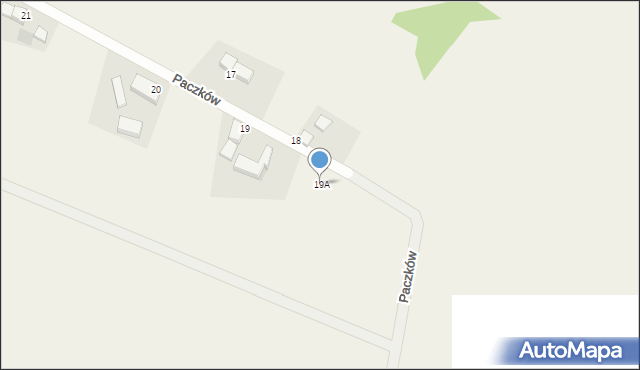 Paczków, Paczków, 19A, mapa Paczków