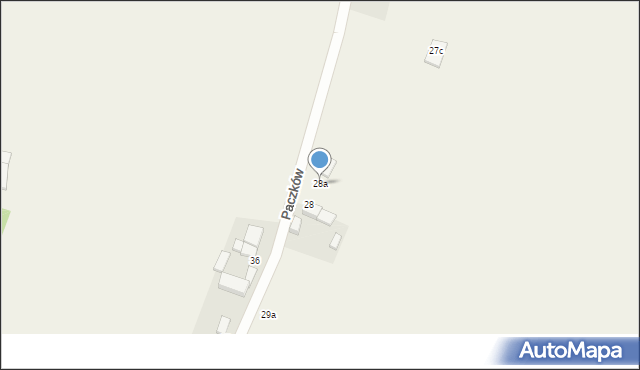 Paczków, Paczków, 28a, mapa Paczków