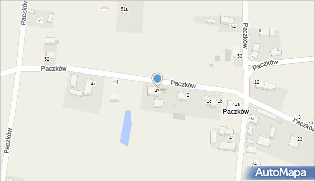 Paczków, Paczków, 43, mapa Paczków