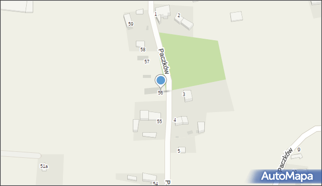 Paczków, Paczków, 56, mapa Paczków