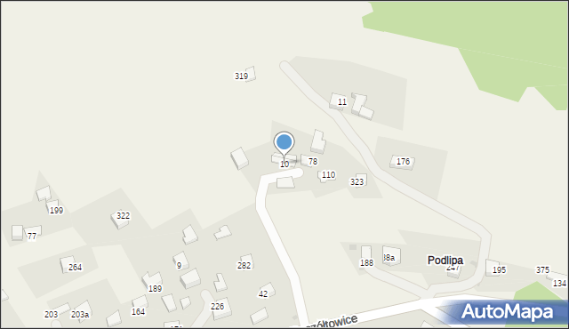 Paczółtowice, Paczółtowice, 10, mapa Paczółtowice