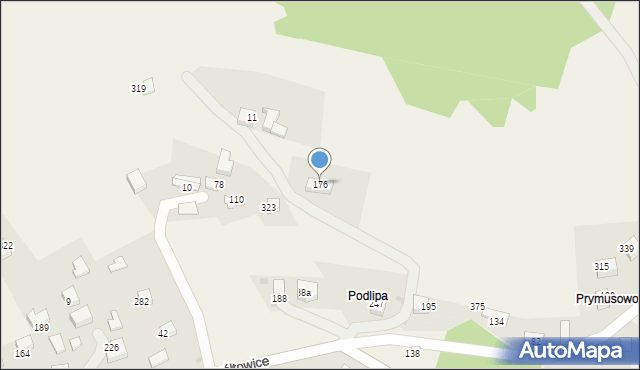 Paczółtowice, Paczółtowice, 176, mapa Paczółtowice