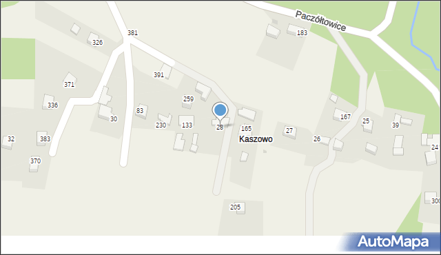 Paczółtowice, Paczółtowice, 28, mapa Paczółtowice