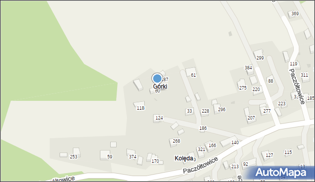 Paczółtowice, Paczółtowice, 60, mapa Paczółtowice