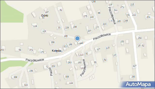 Paczółtowice, Paczółtowice, 86, mapa Paczółtowice