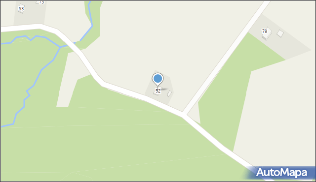 Pagórek, Pagórek, 52, mapa Pagórek