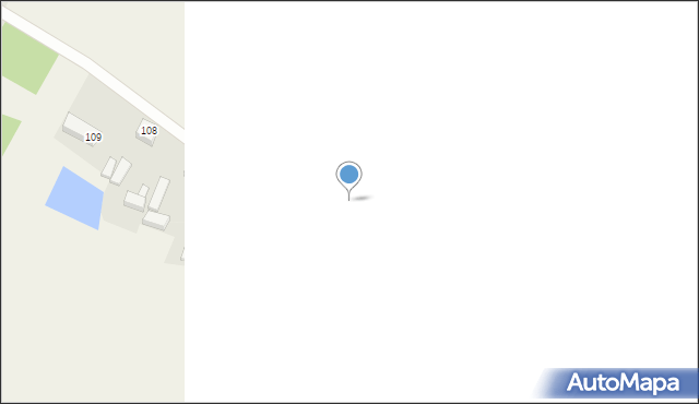 Pągów, Pągów, 104, mapa Pągów