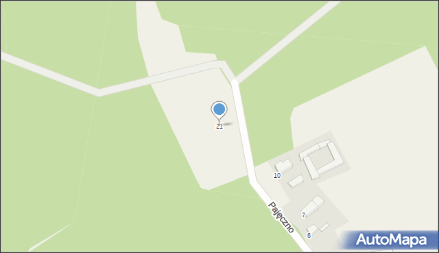 Pajęczno, Pajęczno, 21, mapa Pajęczno