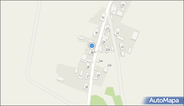 Pałck, Pałck, 29, mapa Pałck