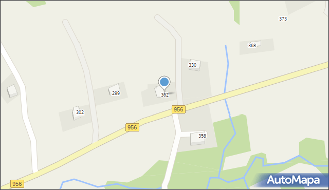 Palcza, Palcza, 362, mapa Palcza