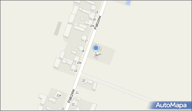Pałczew, Pałczew, 18b, mapa Pałczew