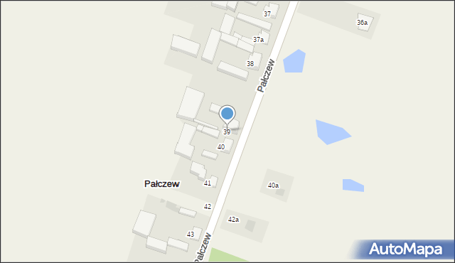 Pałczew, Pałczew, 39, mapa Pałczew