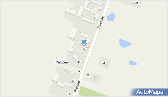 Pałczew, Pałczew, 40, mapa Pałczew