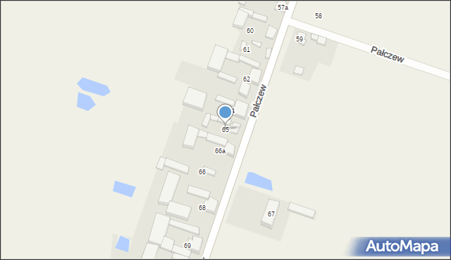 Pałczew, Pałczew, 65, mapa Pałczew