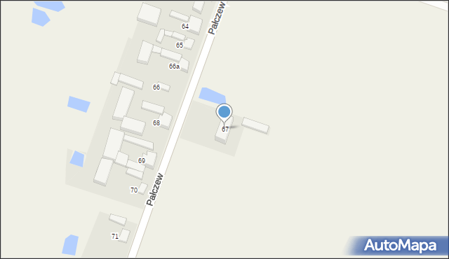 Pałczew, Pałczew, 67, mapa Pałczew