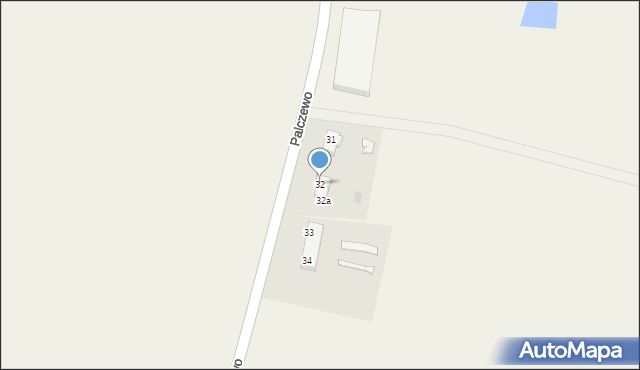 Palczewo, Palczewo, 32, mapa Palczewo