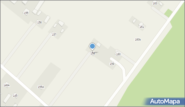 Palikije Pierwsze, Palikije Pierwsze, 158, mapa Palikije Pierwsze