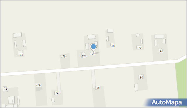 Palikije Pierwsze, Palikije Pierwsze, 77, mapa Palikije Pierwsze