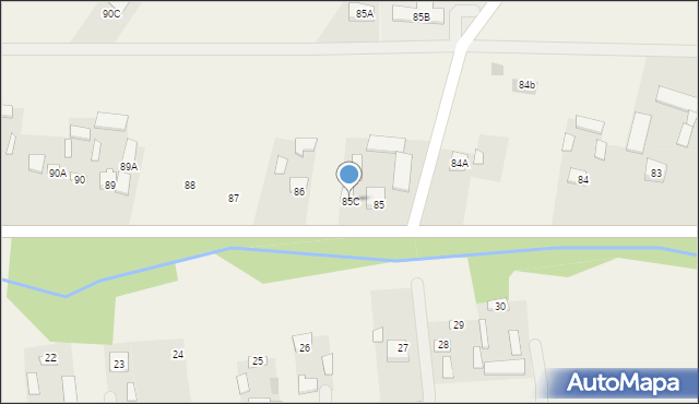 Palikije Pierwsze, Palikije Pierwsze, 85C, mapa Palikije Pierwsze