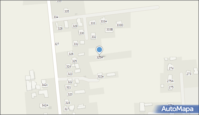 Palikówka, Palikówka, 325A, mapa Palikówka