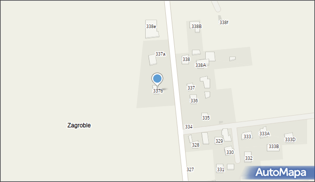 Palikówka, Palikówka, 337b, mapa Palikówka