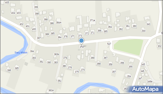 Palikówka, Palikówka, 374, mapa Palikówka