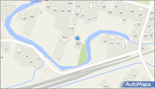Palikówka, Palikówka, 382, mapa Palikówka