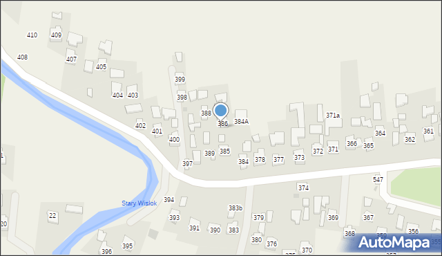 Palikówka, Palikówka, 387, mapa Palikówka