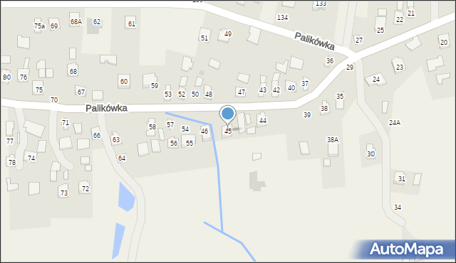 Palikówka, Palikówka, 45, mapa Palikówka