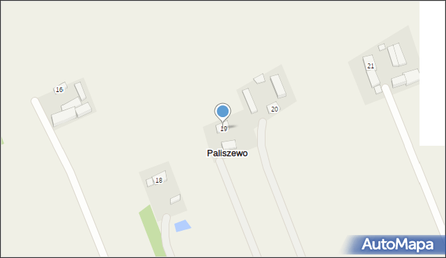 Paliszewo, Paliszewo, 19, mapa Paliszewo