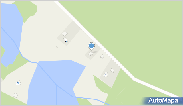 Paliwodzizna, Paliwodzizna, 1a, mapa Paliwodzizna