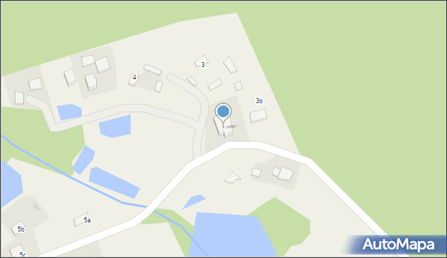 Paliwodzizna, Paliwodzizna, 3a, mapa Paliwodzizna